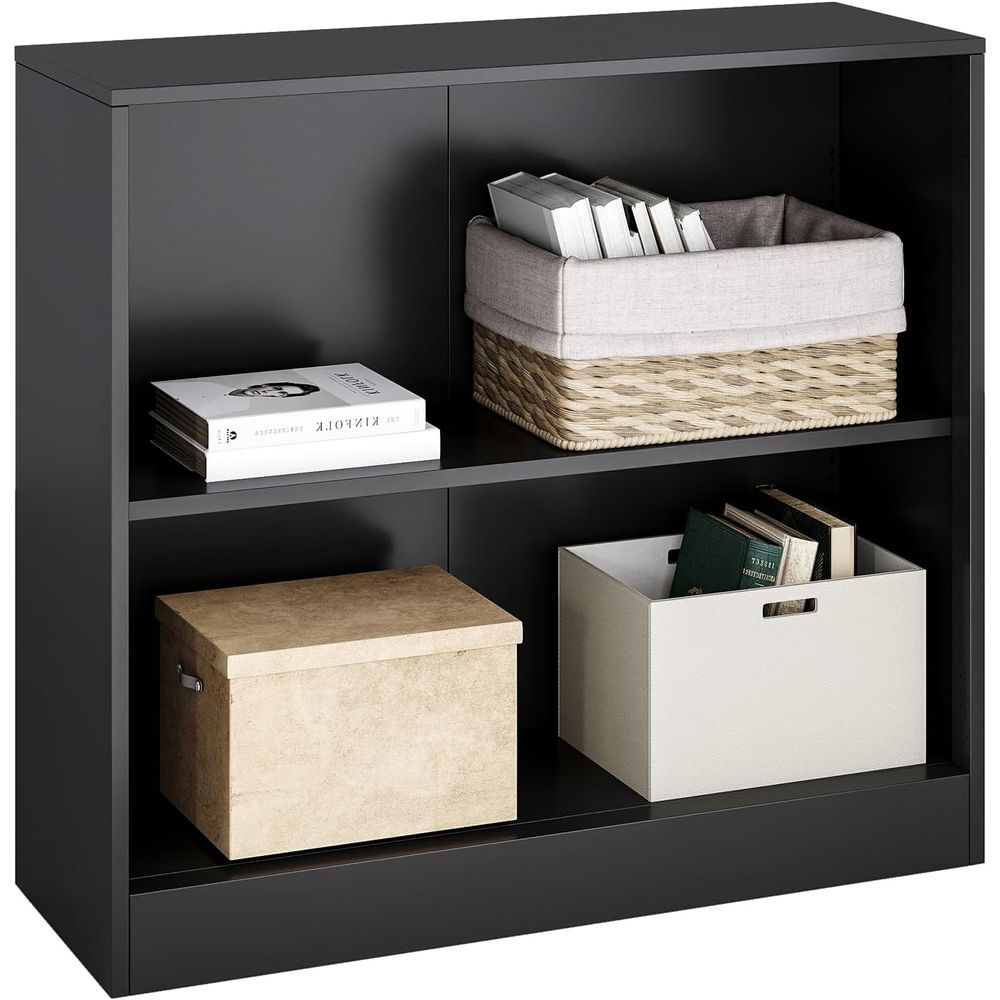 Home Or Office Use - Adjustable Shelf Metal Storage Cabinet, 2-Tier
