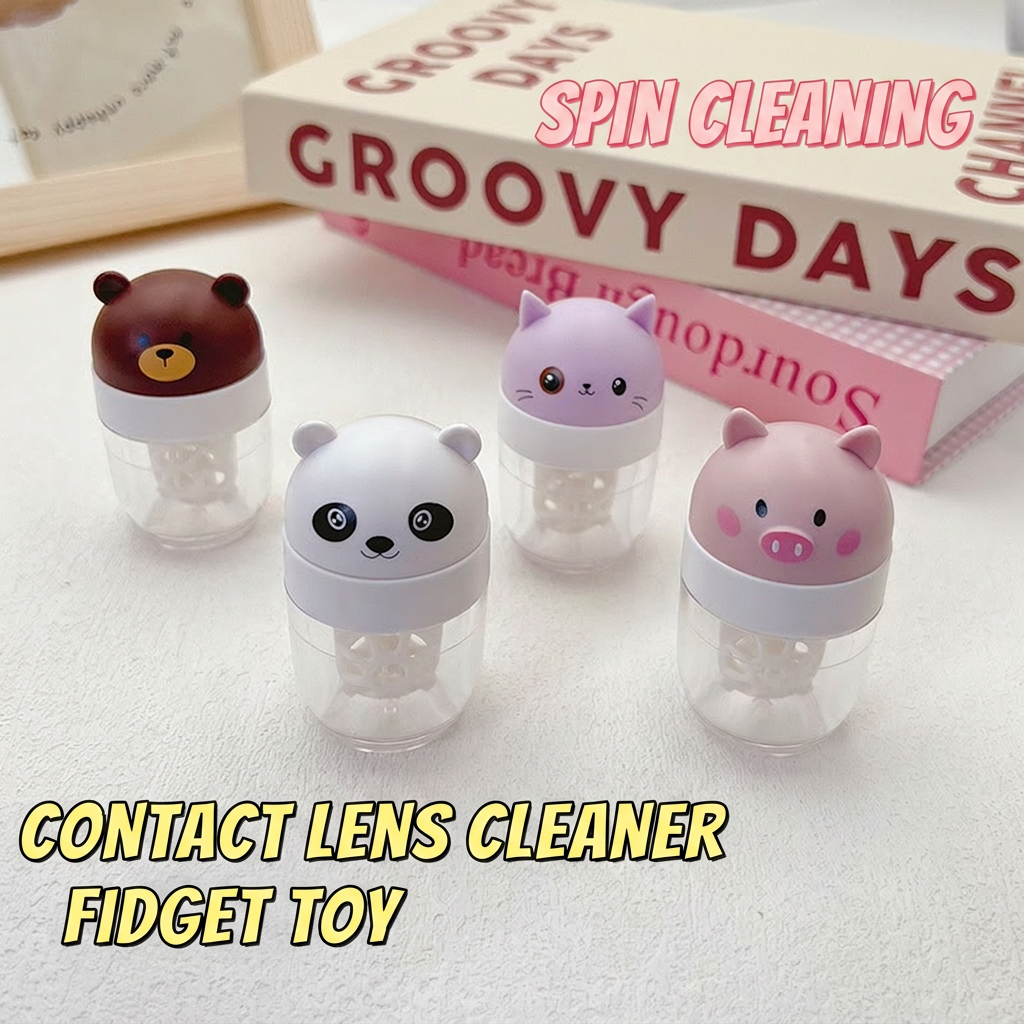 Home Office Contact - Portable Contact Lens Storage Compact Rotating
