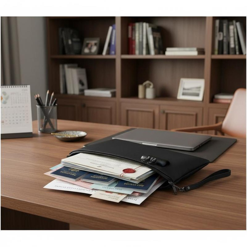 Home Office Travel Document - Security File Pouch 14.2