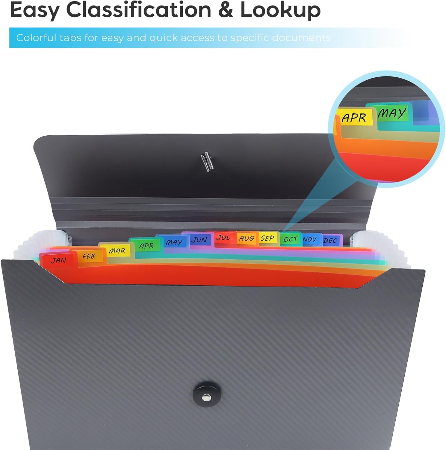 13 Pocket Accordion File Organ - مراجعة Home Office Travel Document وسعره