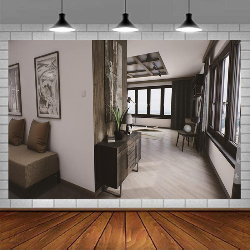 Office Photography Backdrop Co - مراجعة Home Office Background For Zoom وسعره