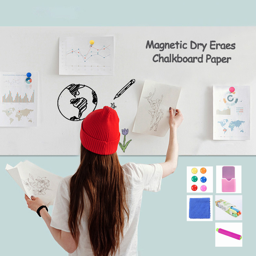 Magnetic Dry Erase Chalkboard  - مراجعة Home Office Contact وسعره