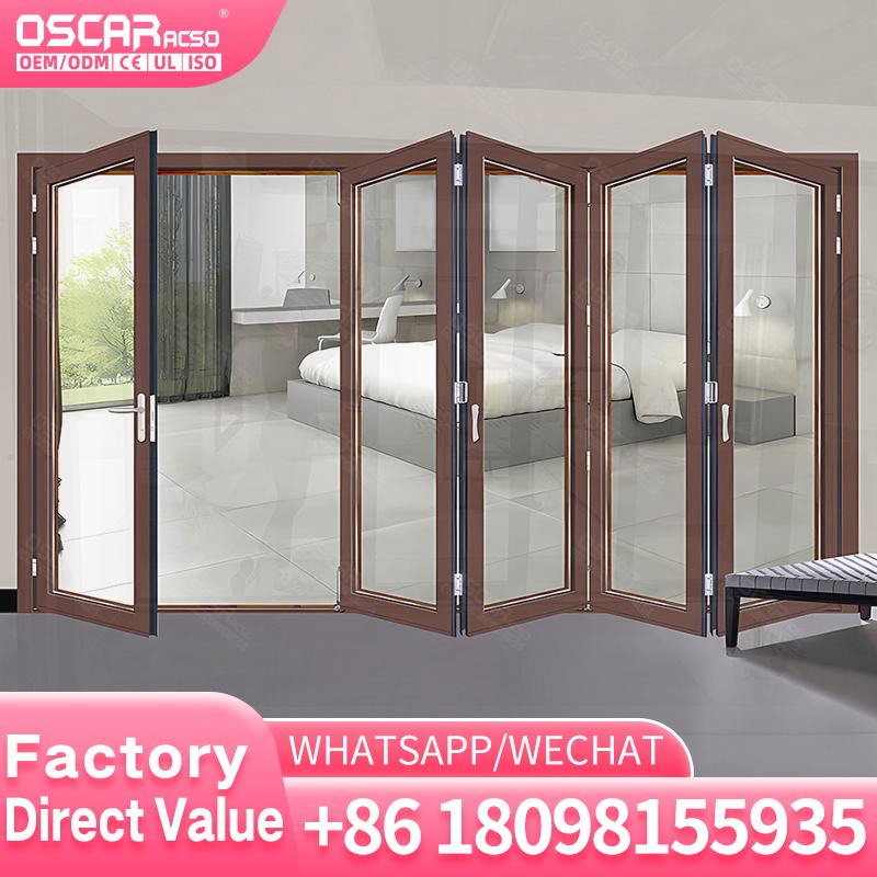 Modern Aluminum Folding Door S - مراجعة Home Office Border Force وسعره