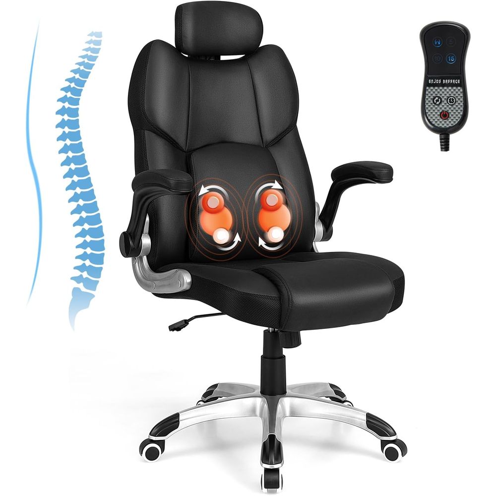 Ergonomic Massage Office Chair - مراجعة Home Or Office Use وسعره