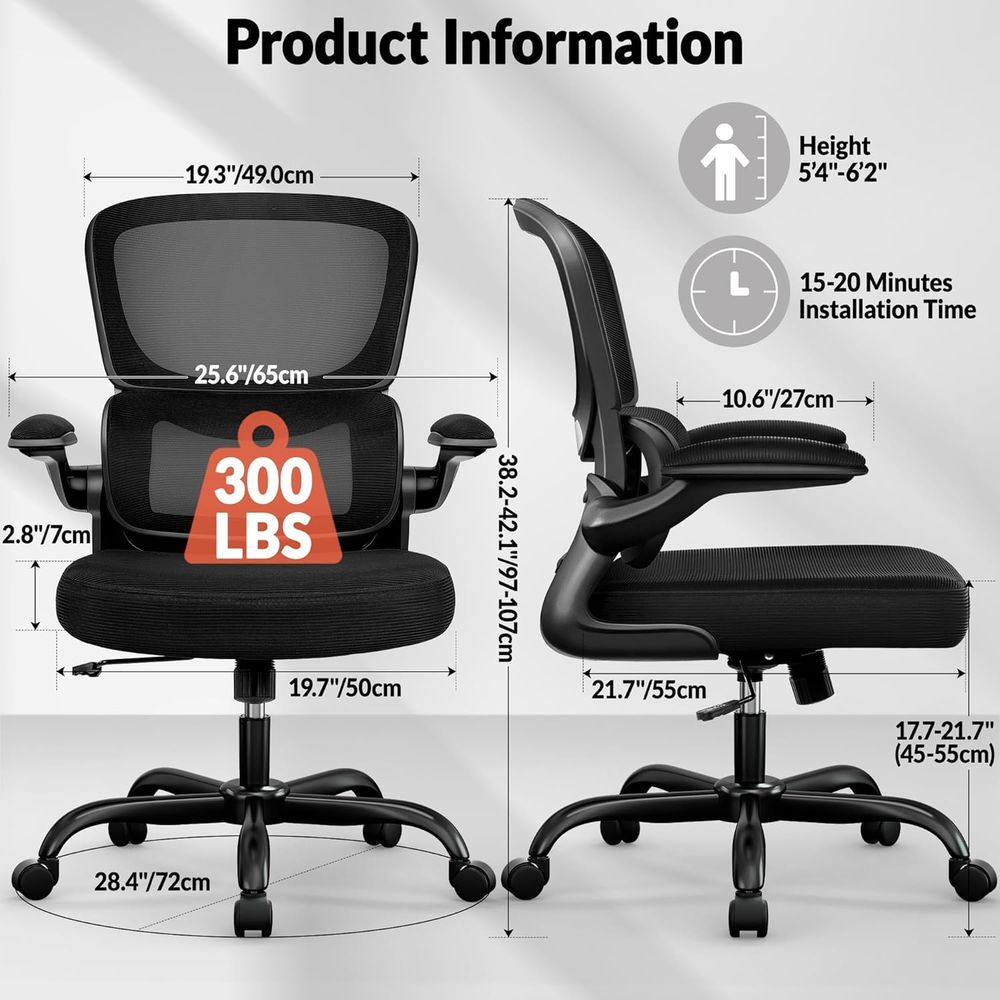 Ergonomic Breathable Mesh Desk - مراجعة Home Or Office Use وسعره