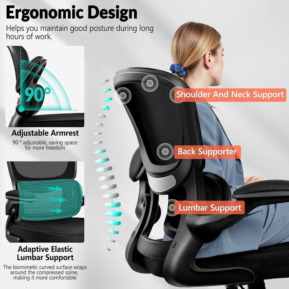 Ergonomic Breathable Mesh Desk - مراجعة Home Or Office Use وسعره