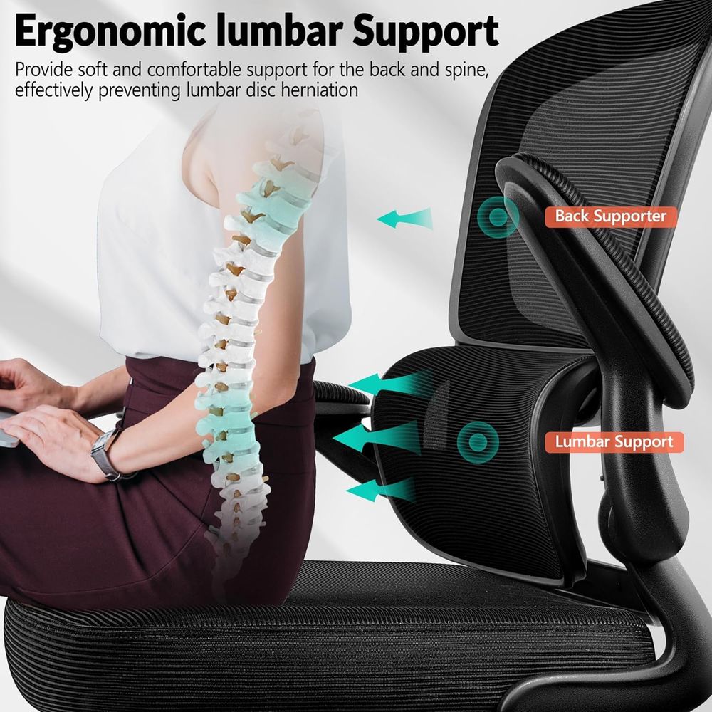 Ergonomic Breathable Mesh Desk - مراجعة Home Or Office Use وسعره