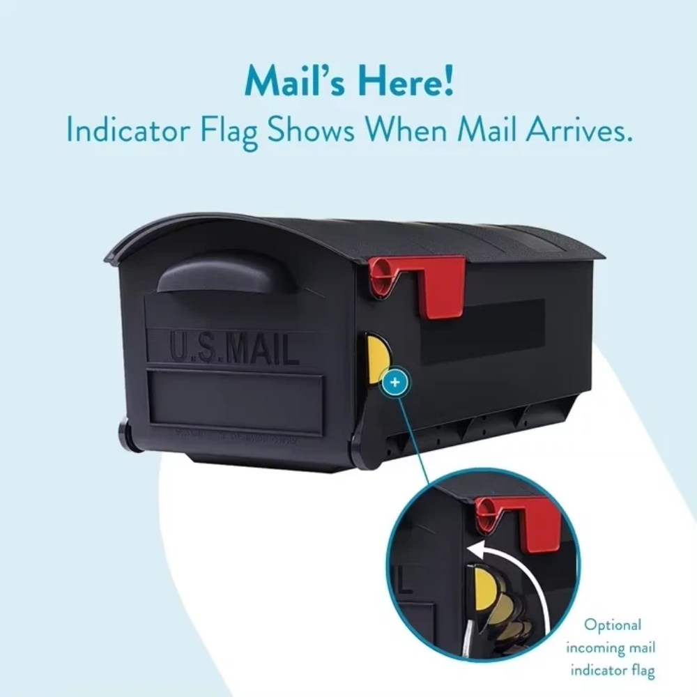 Patriot Large Post-Mount Mailb - مراجعة Home Or Office Use وسعره