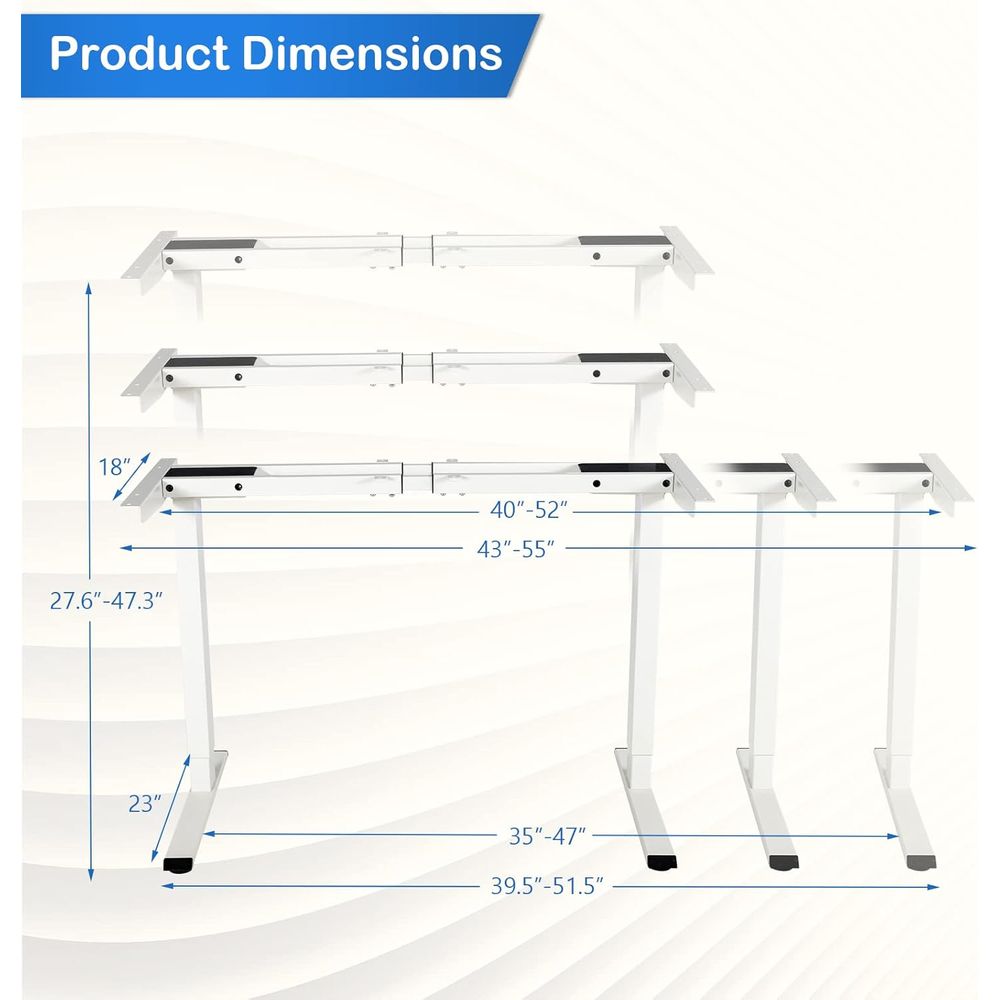 Dual-Motor Electric Sit-Stand  - مراجعة Standing Desk Electric وسعره