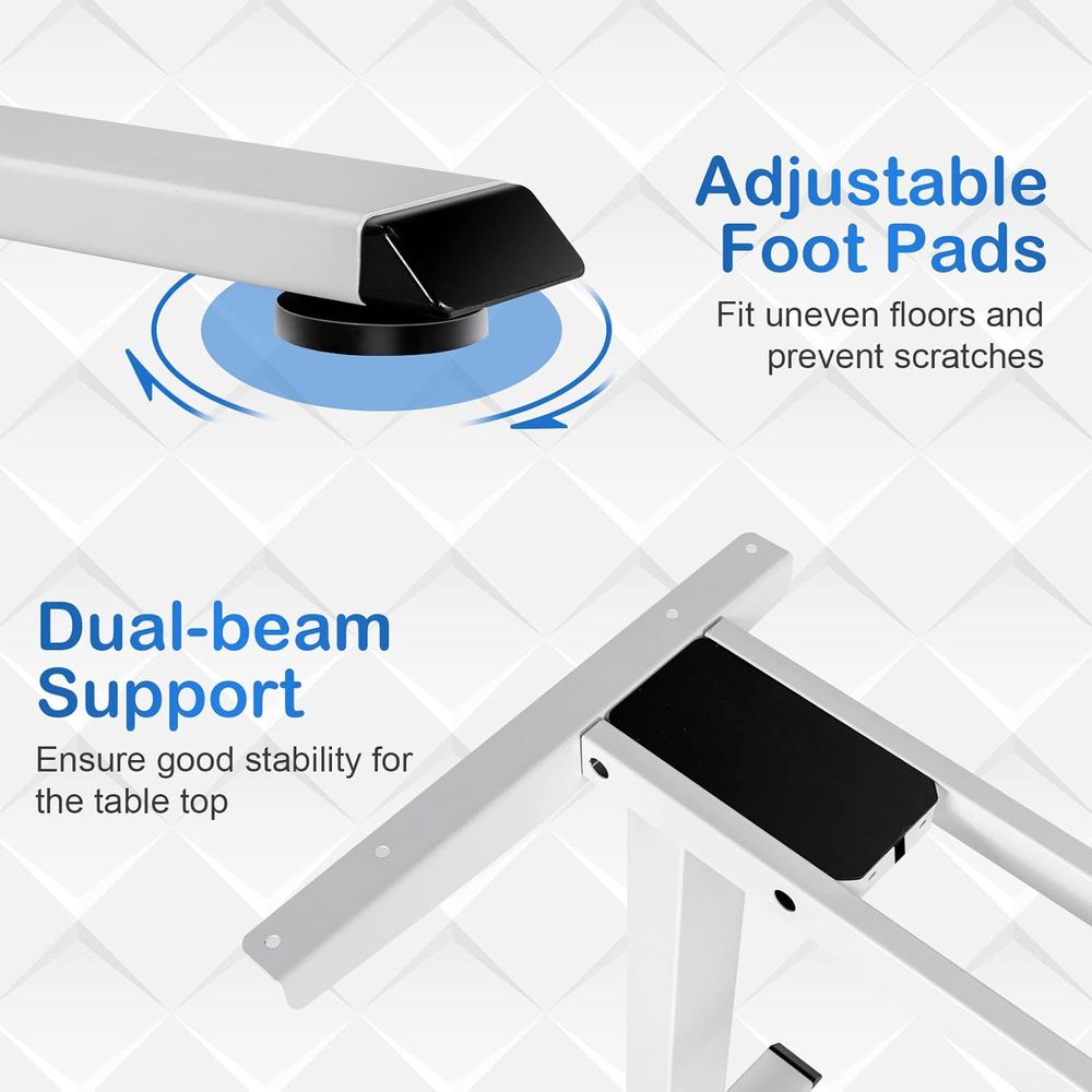 Dual-Motor Electric Sit-Stand  - مراجعة Standing Desk Electric وسعره