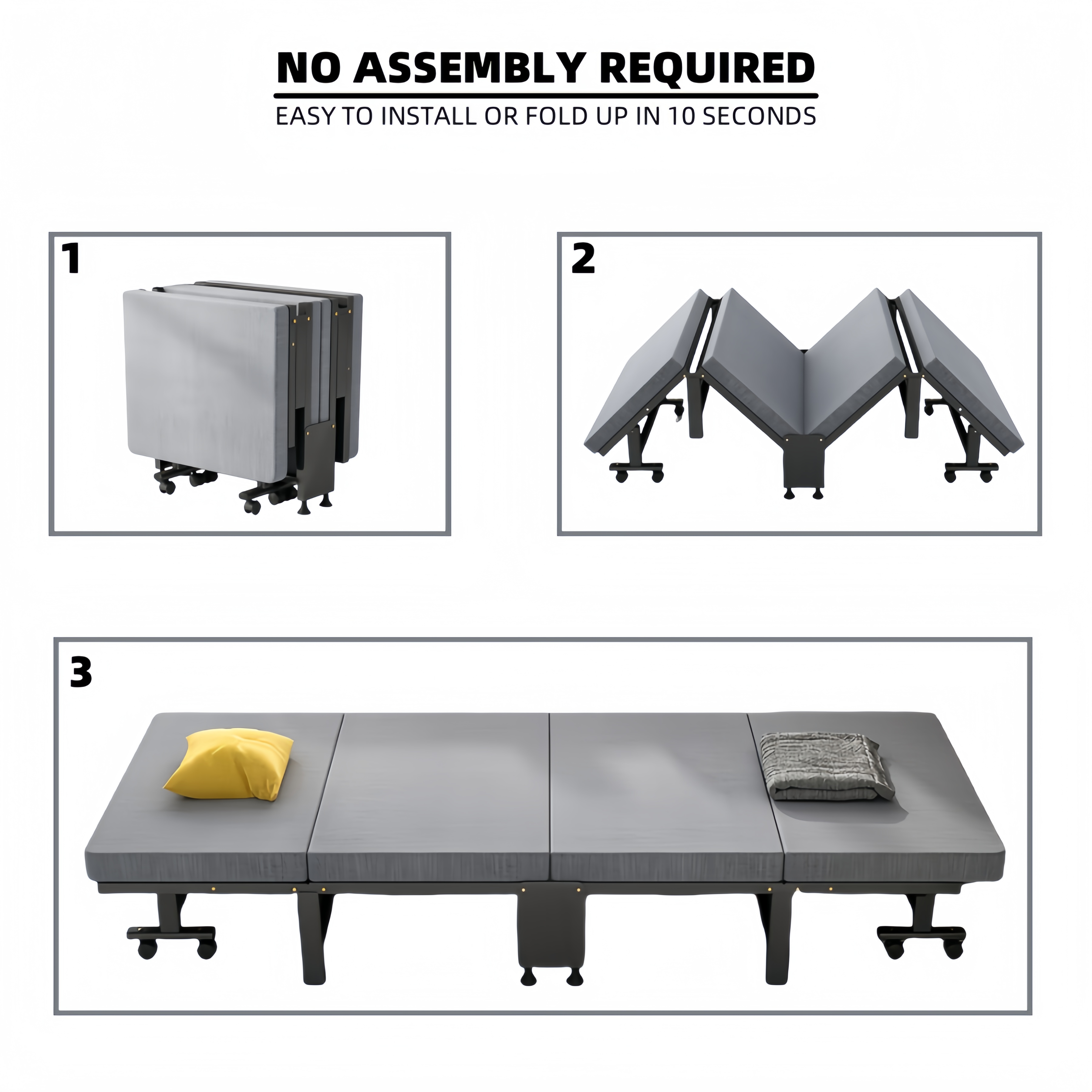 1 Dust Cover for a Folding Bed - مراجعة Home Or Office Use وسعره
