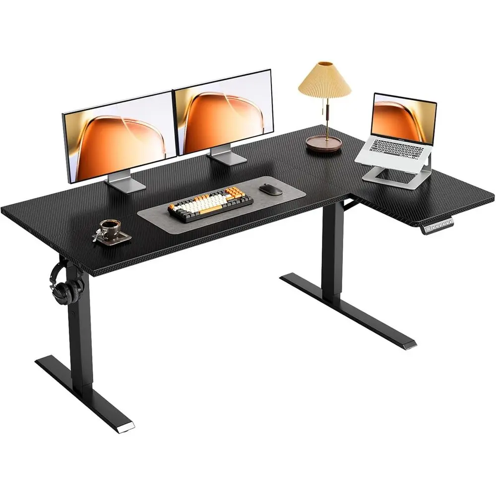 Electric L Shaped Standing Des - مراجعة Standing Desk Electric وسعره