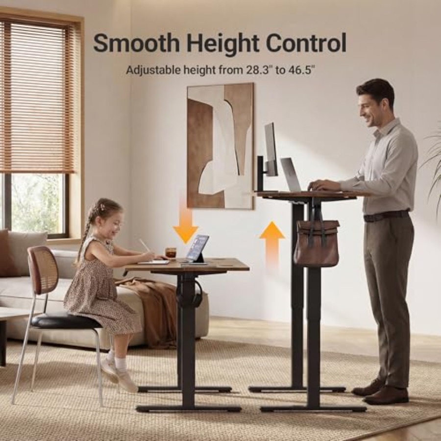 Electric Standing Desk Adjusta - مراجعة Standing Desk Electric وسعره