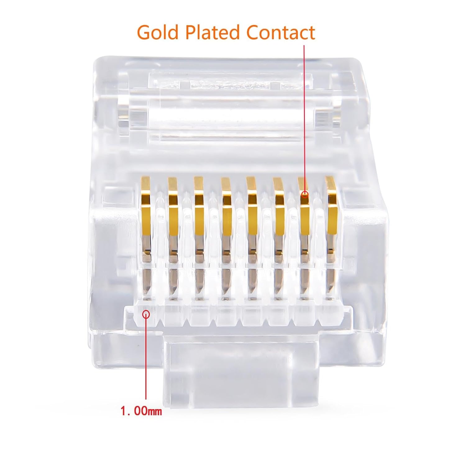 Cat5e Unshielded RJ45 Crystal  - مراجعة Home Office Contact وسعره
