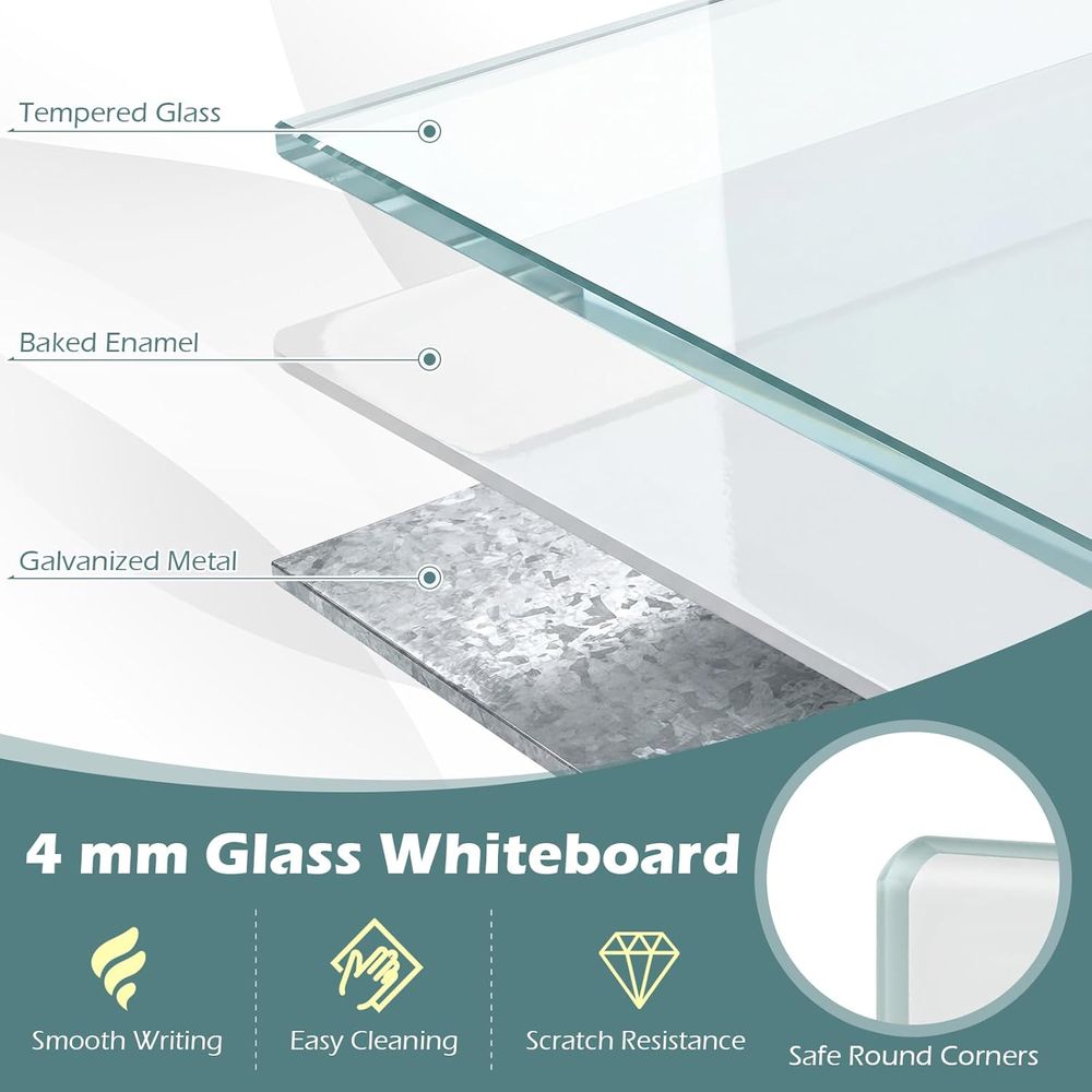 36 x 24 Magnetic Dry Erase Whi - مراجعة Home Or Office Use وسعره