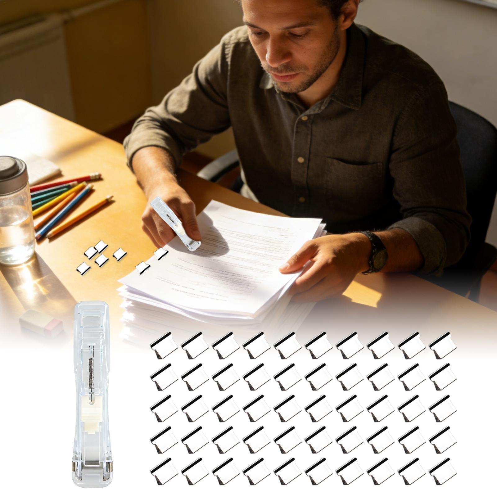 Portable Travel Stapler with P - مراجعة Home Office Travel Document وسعره