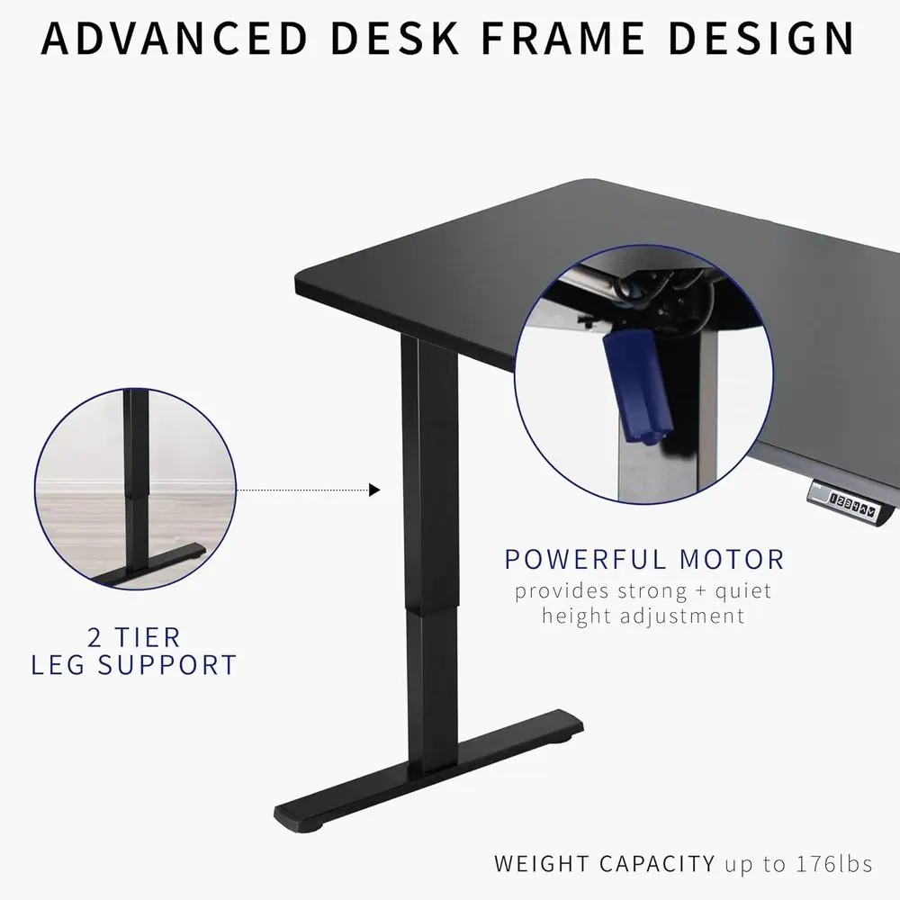 Electric 60 x 24 in Standing D - مراجعة Standing Desk Electric وسعره