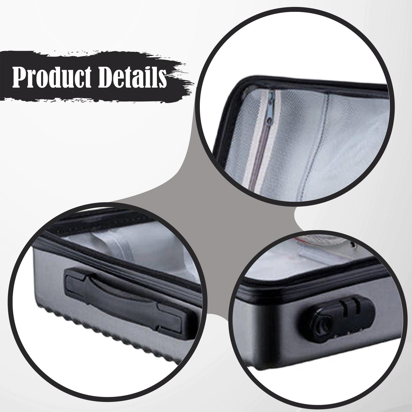 Fireproof Document Box Briefca - مراجعة Home Office Travel Document وسعره