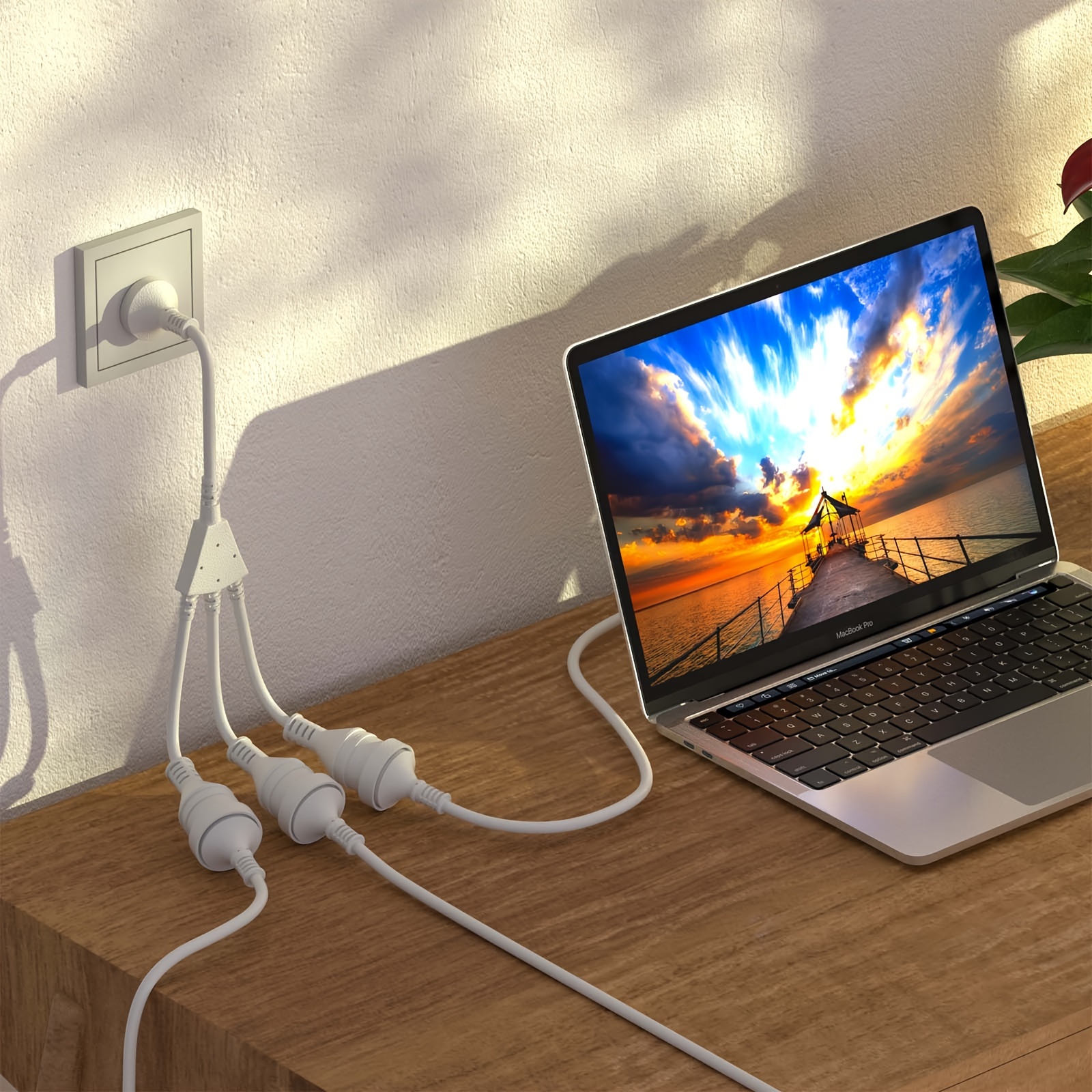 30cm Extended Power Cord, 1-to - مراجعة Home Or Office Use وسعره