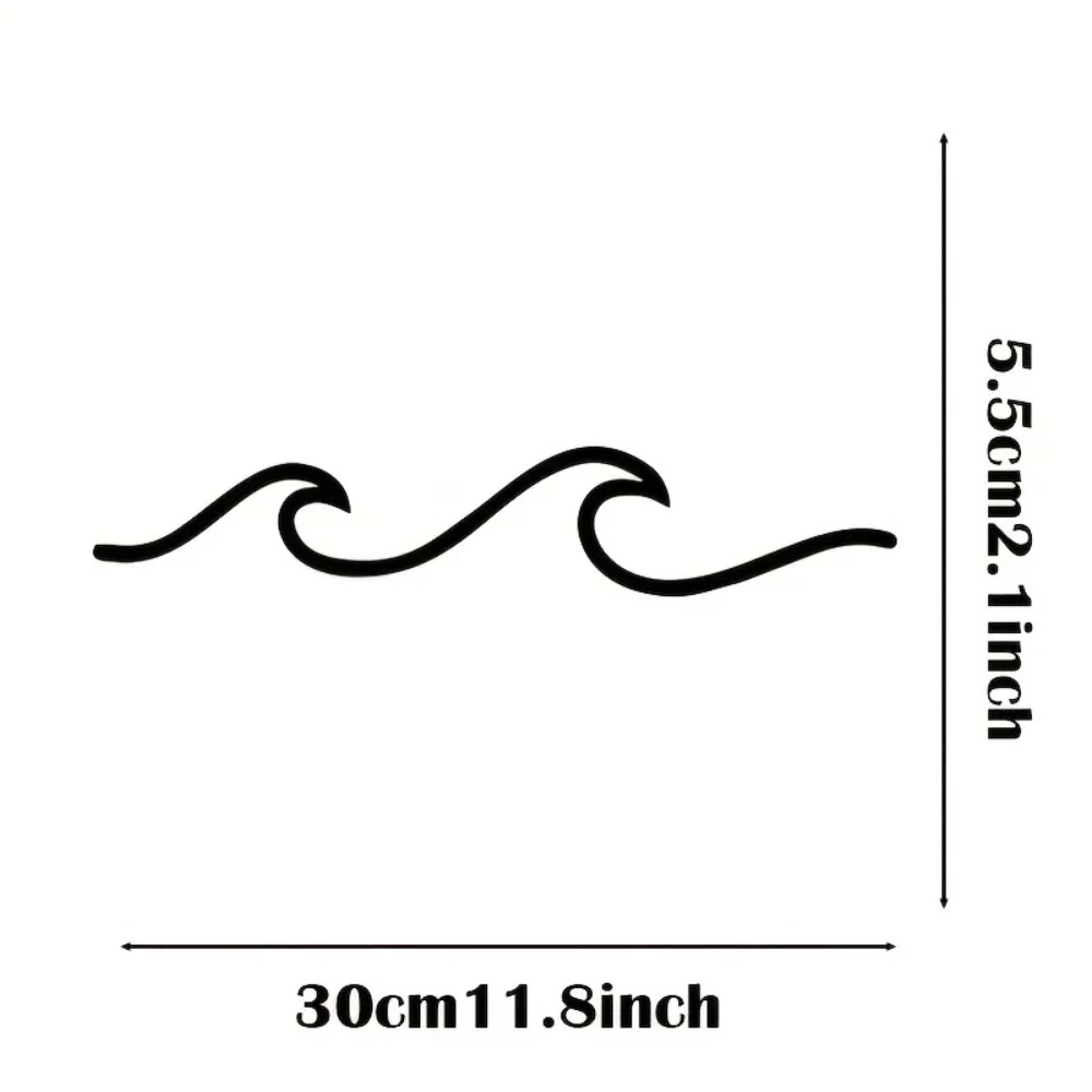HelloYoung Metal Wave Wall Art - مراجعة Home Office Minimalist وسعره