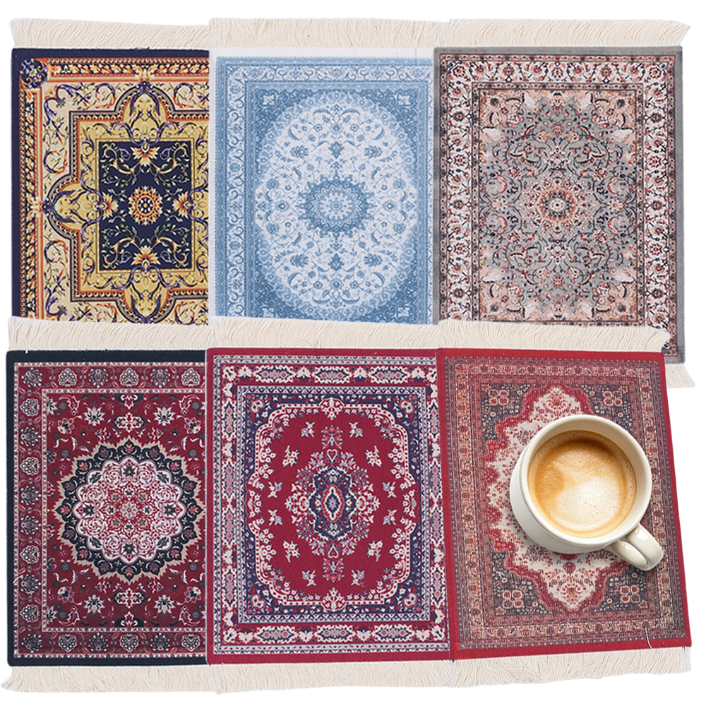 Persian Carpet Coaster Table M - مراجعة Home Office Rug وسعره