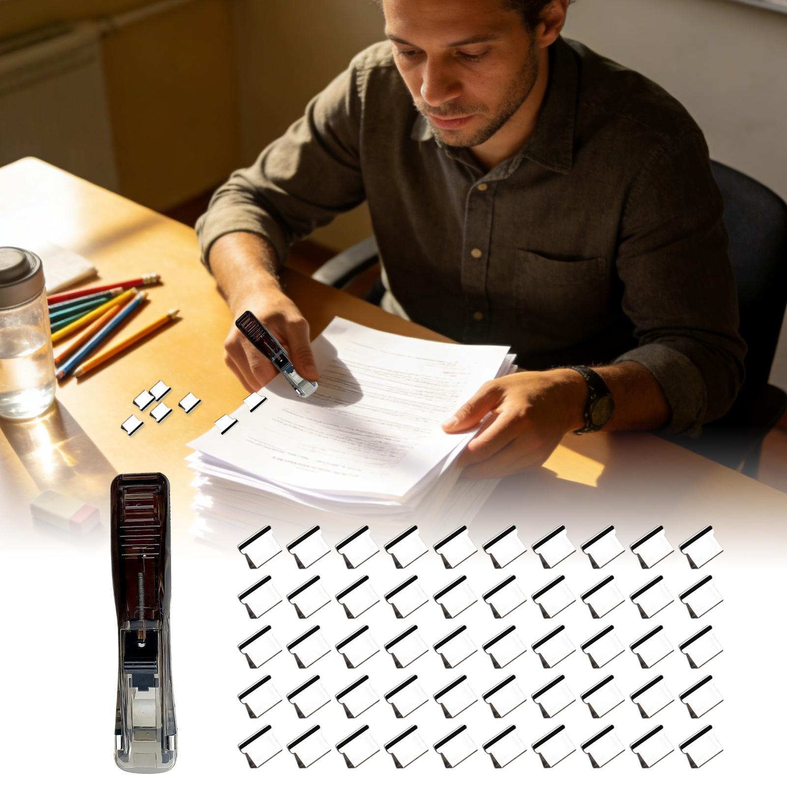 Travel Stapler School Push Bin - مراجعة Home Office Travel Document وسعره