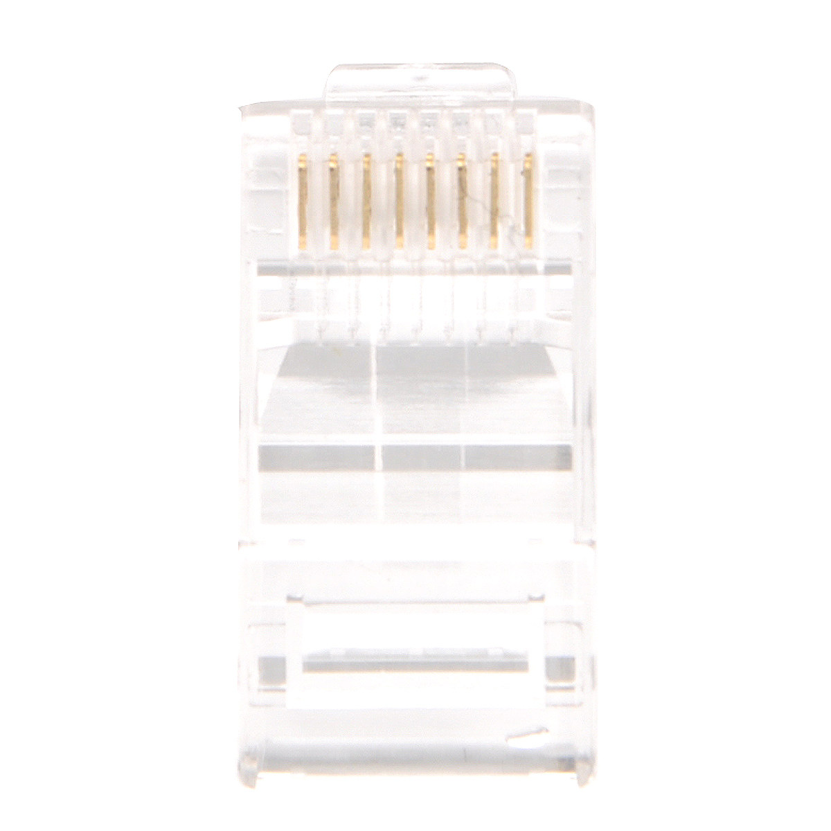 100Pcs Rj45 Connectors Cat5e C - مراجعة Home Office Contact وسعره