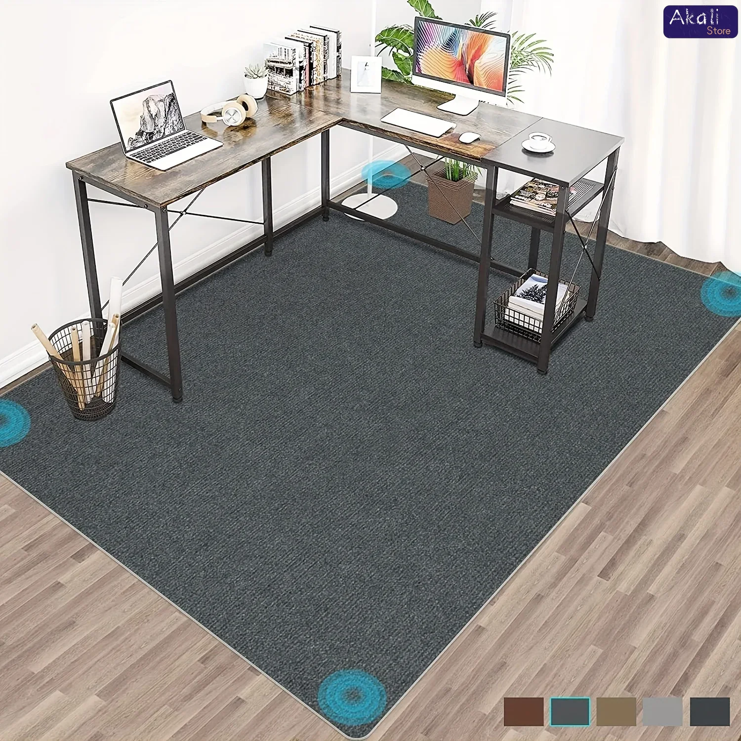 Large Size Office Chair Mat An - مراجعة Home Office Rug وسعره