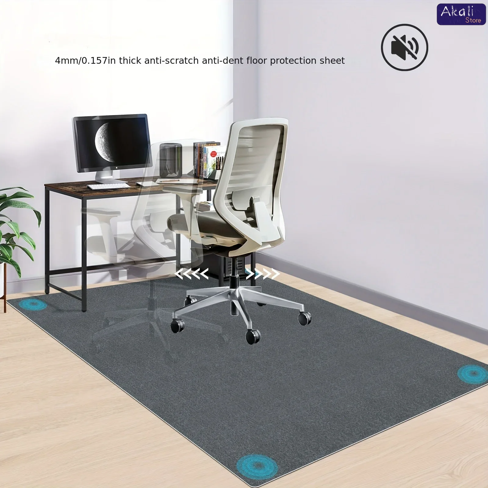 Large Size Office Chair Mat An - مراجعة Home Office Rug وسعره