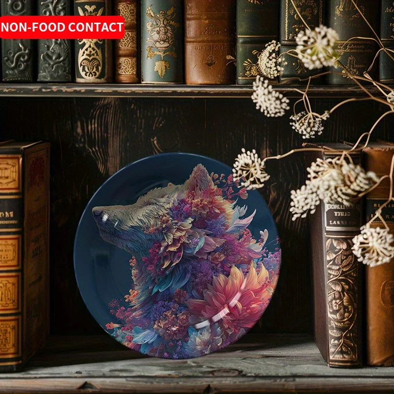 1pc Cute Bear & Floral Ceramic - مراجعة Home Office Contact وسعره