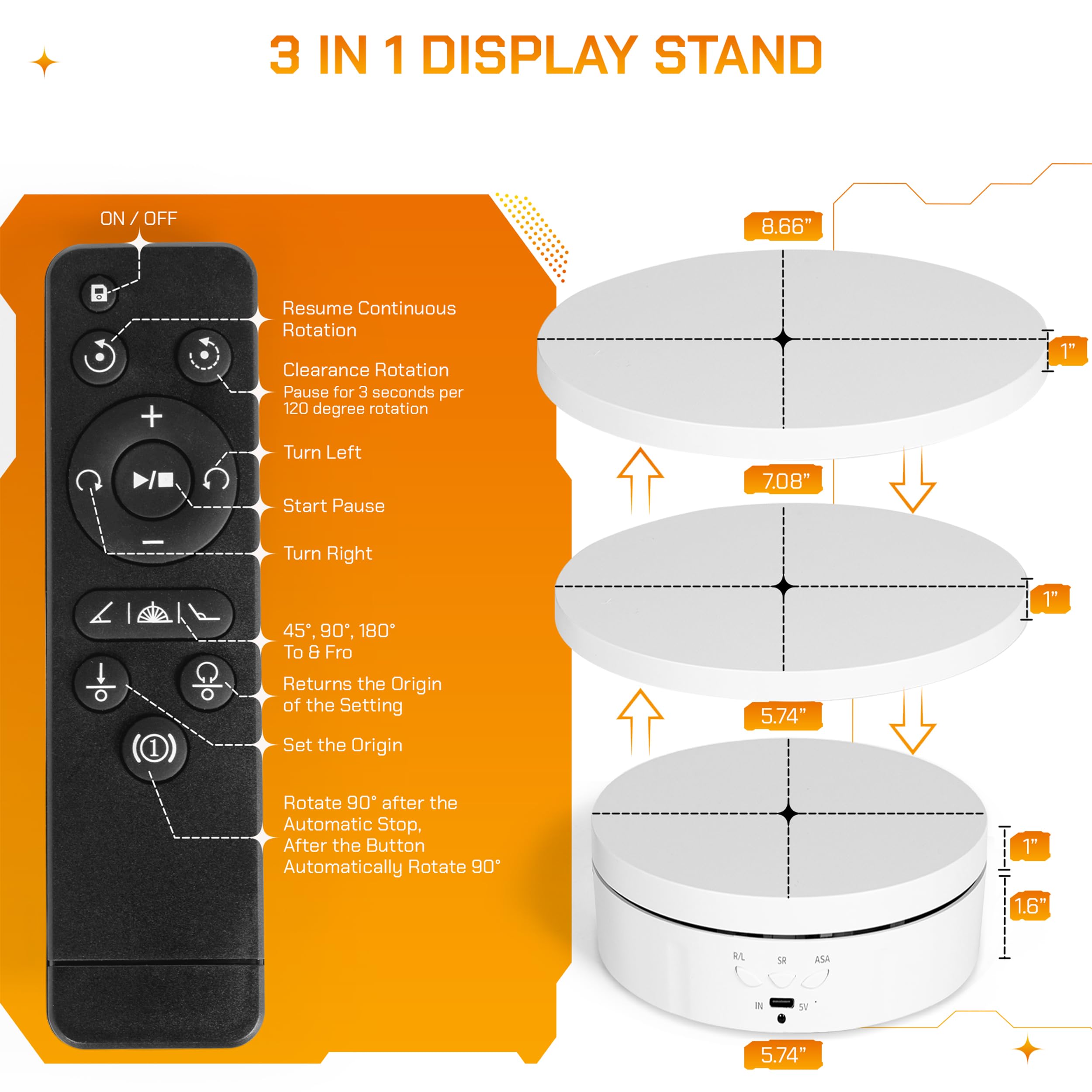 Remote control Motorized Rotat - مراجعة Standing Desk Electric وسعره