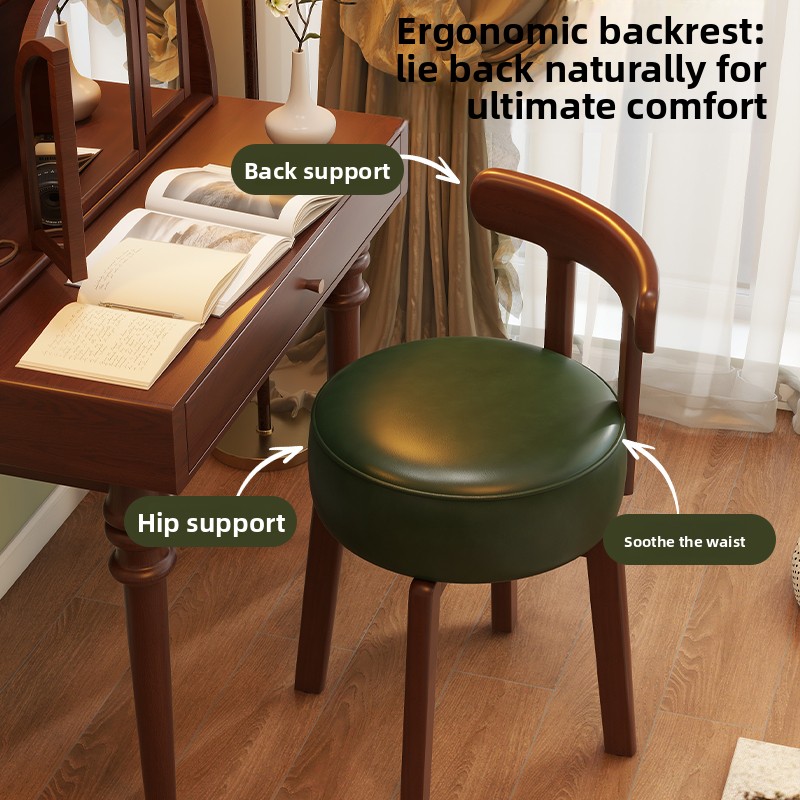 Solid wood rotating dressing c - مراجعة Home Office Minimalist وسعره