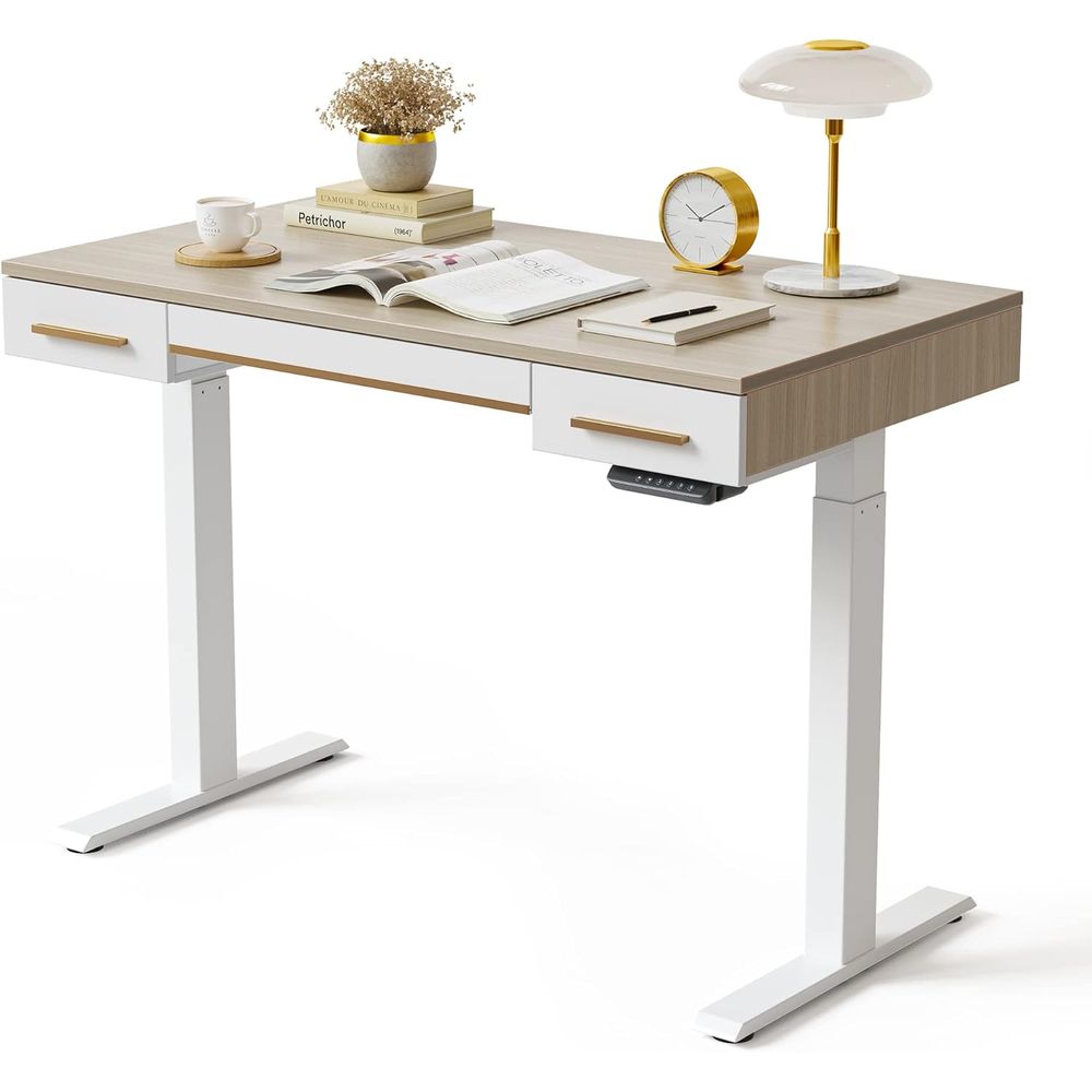 Electric Standing Desk, 3 Draw - مراجعة Standing Desk Electric وسعره