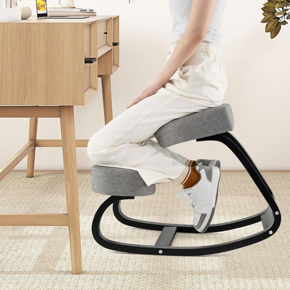 Ergonomic Kneeling Chair with  - مراجعة Home Or Office Use وسعره