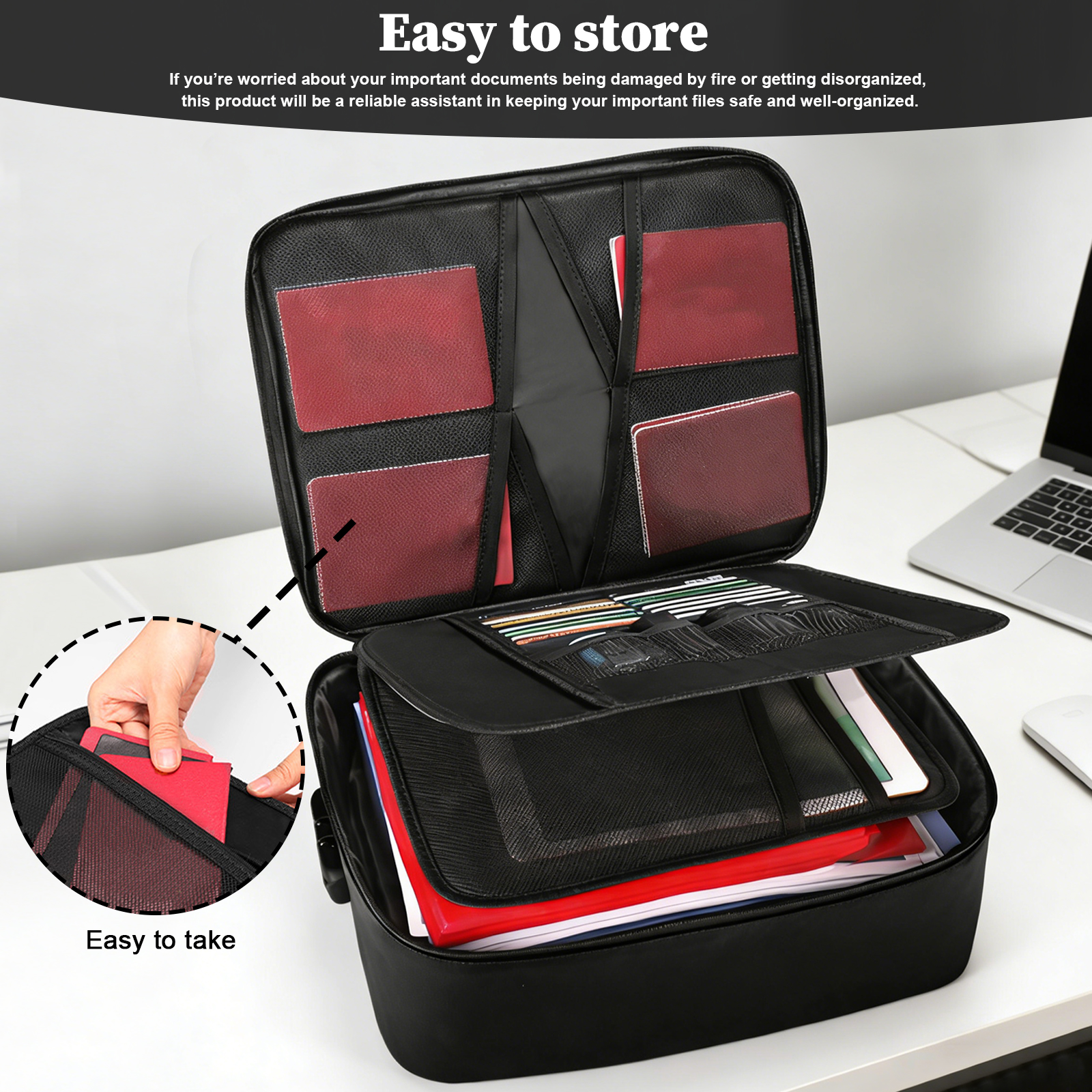Portable Travel Home Organizer - مراجعة Home Office Travel Document وسعره
