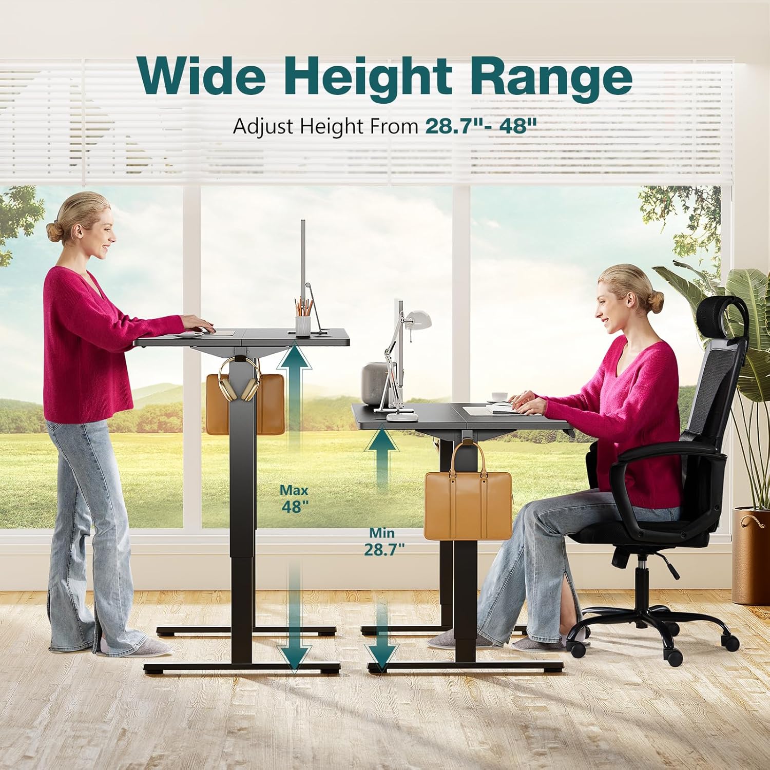 Automatic Sit Stand Modern Off - مراجعة Standing Desk Electric وسعره