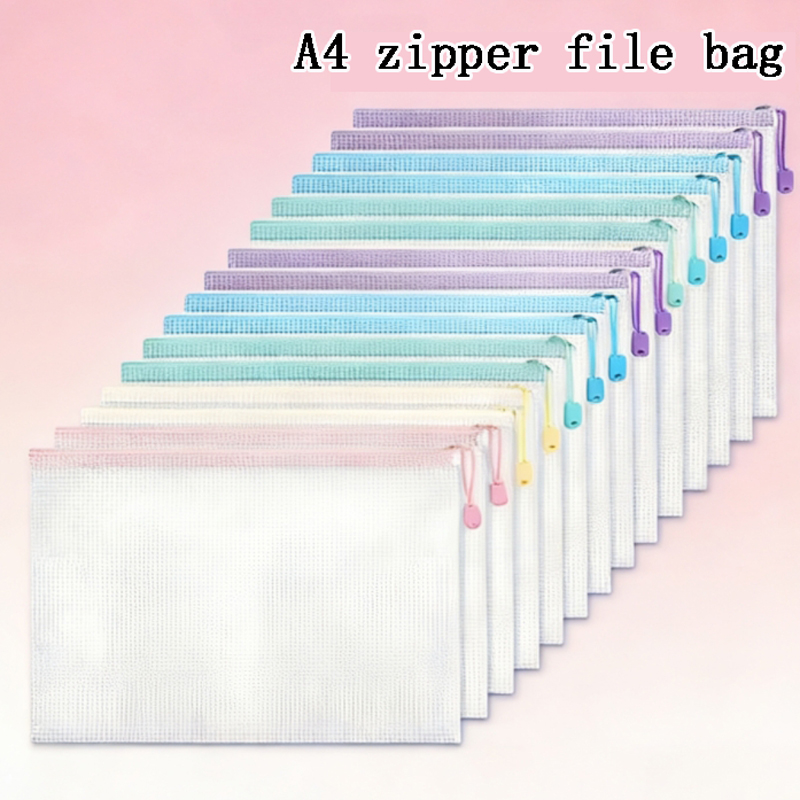 Macaron Colored Waterproof A4  - مراجعة Home Office Travel Document وسعره