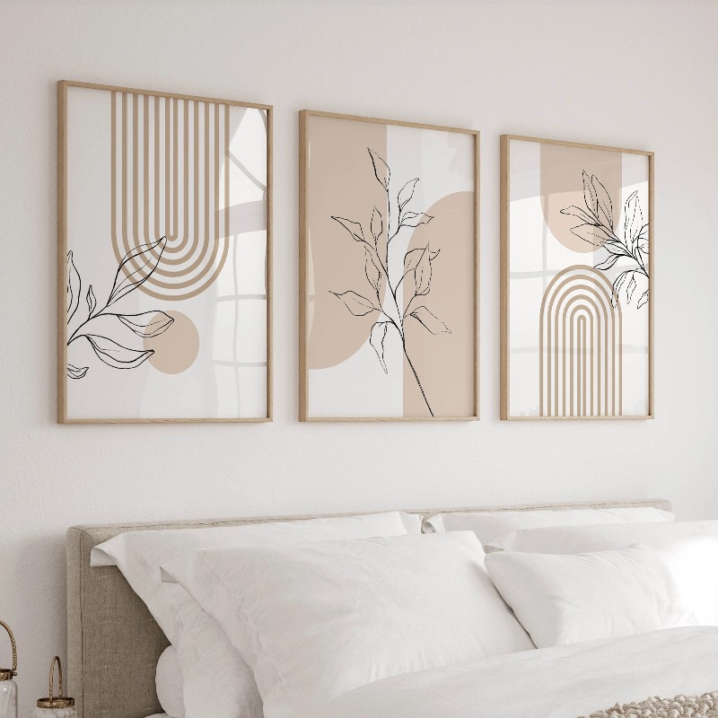 Neutral Wall Art Prints for Mo - مراجعة Home Office Minimalist وسعره