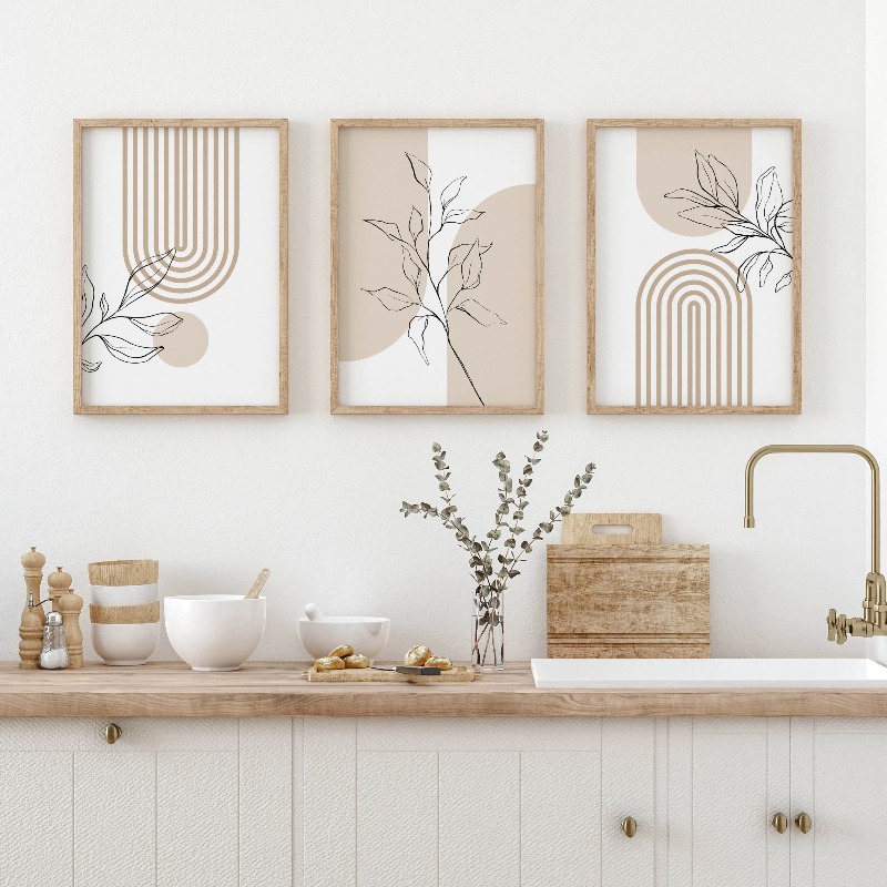 Neutral Wall Art Prints for Mo - مراجعة Home Office Minimalist وسعره