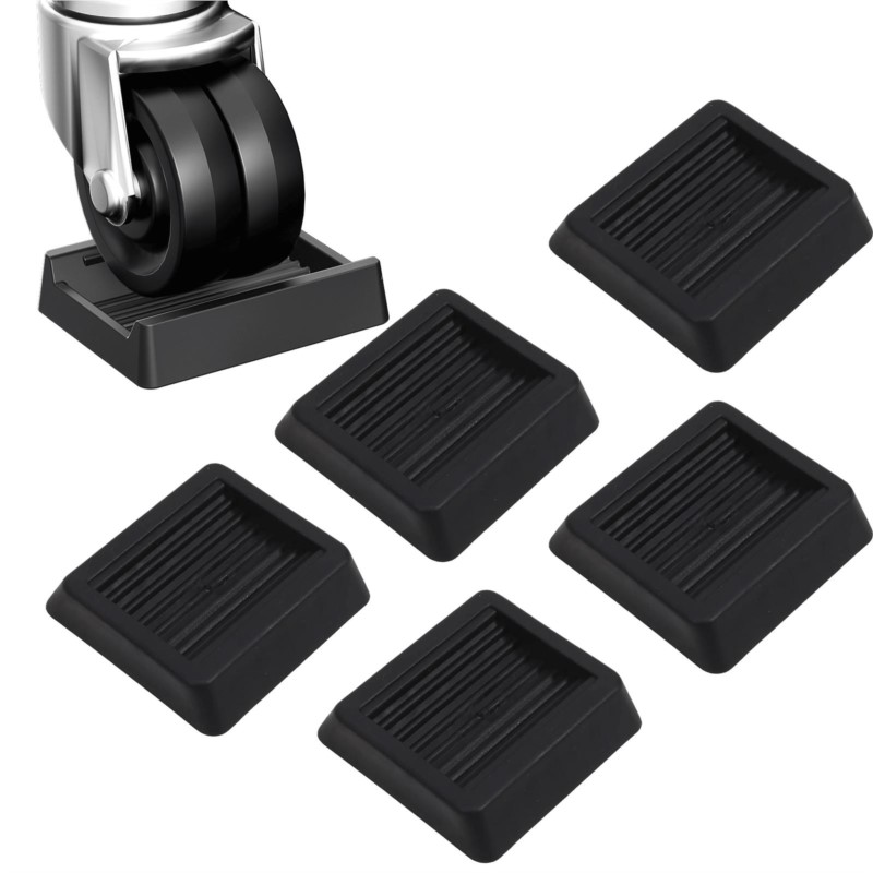 4pcs/Set Office Chair Wheel St - مراجعة Home Office Rug وسعره
