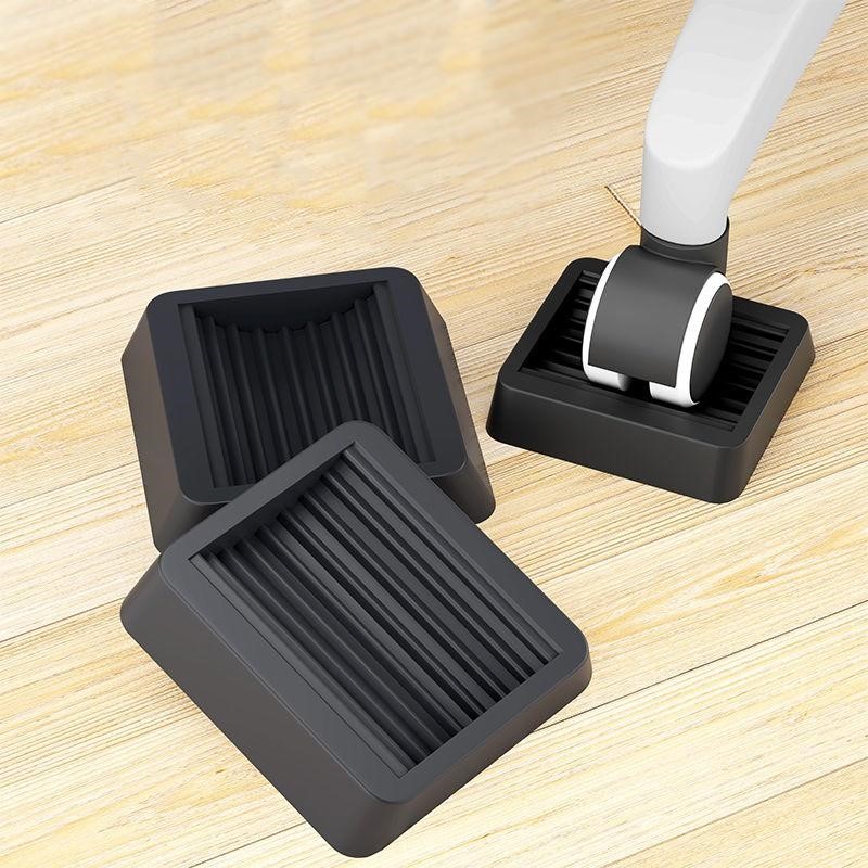 4pcs/Set Office Chair Wheel St - مراجعة Home Office Rug وسعره