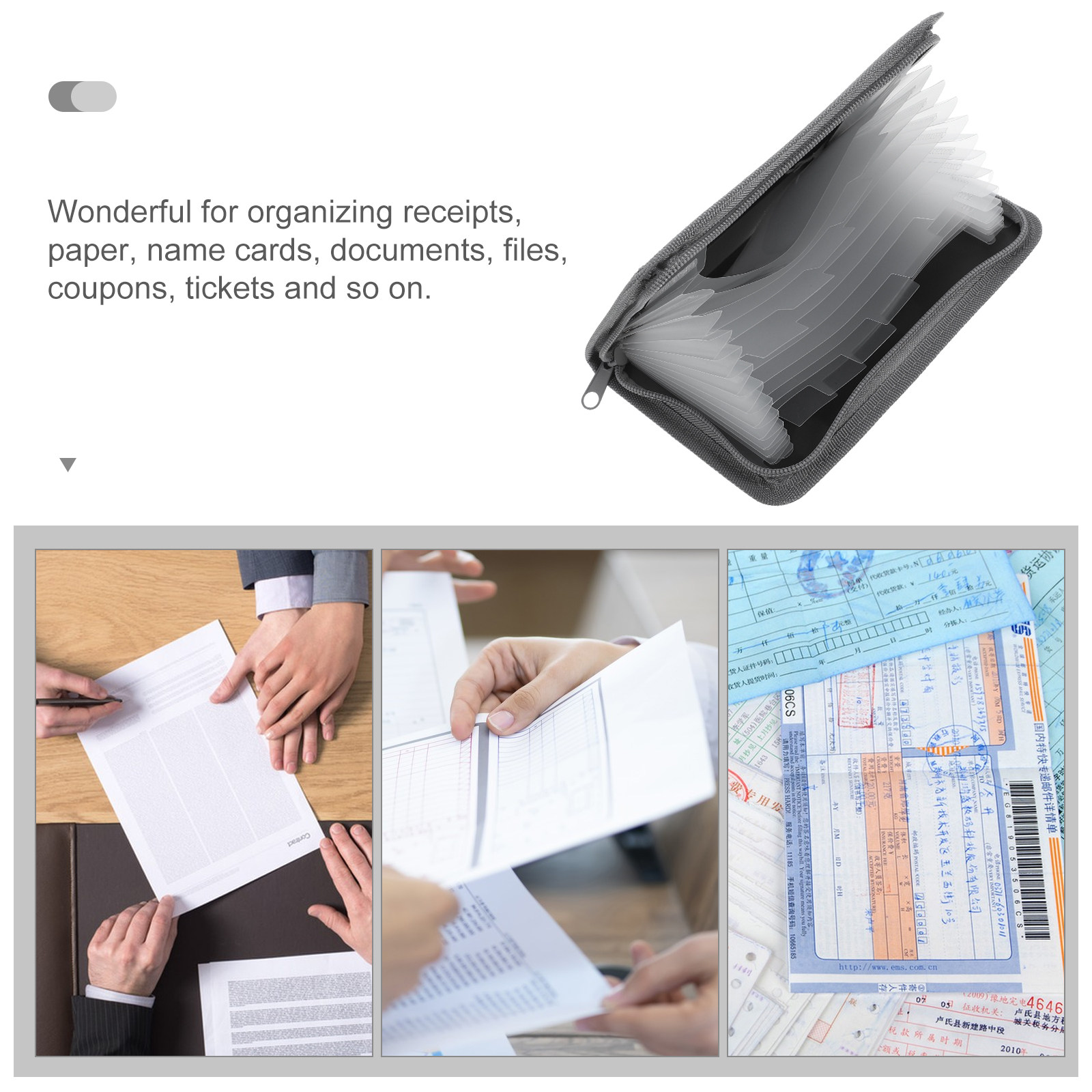 2Pcs Large Capacity Multi-Laye - مراجعة Home Office Travel Document وسعره