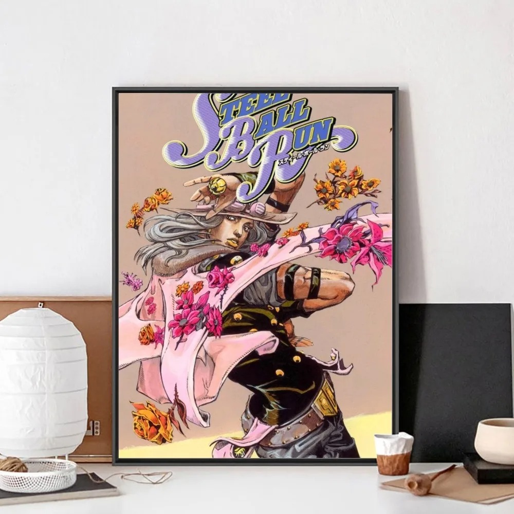 Modern Unframed Funny Anime Po - مراجعة Home Office Minimalist وسعره