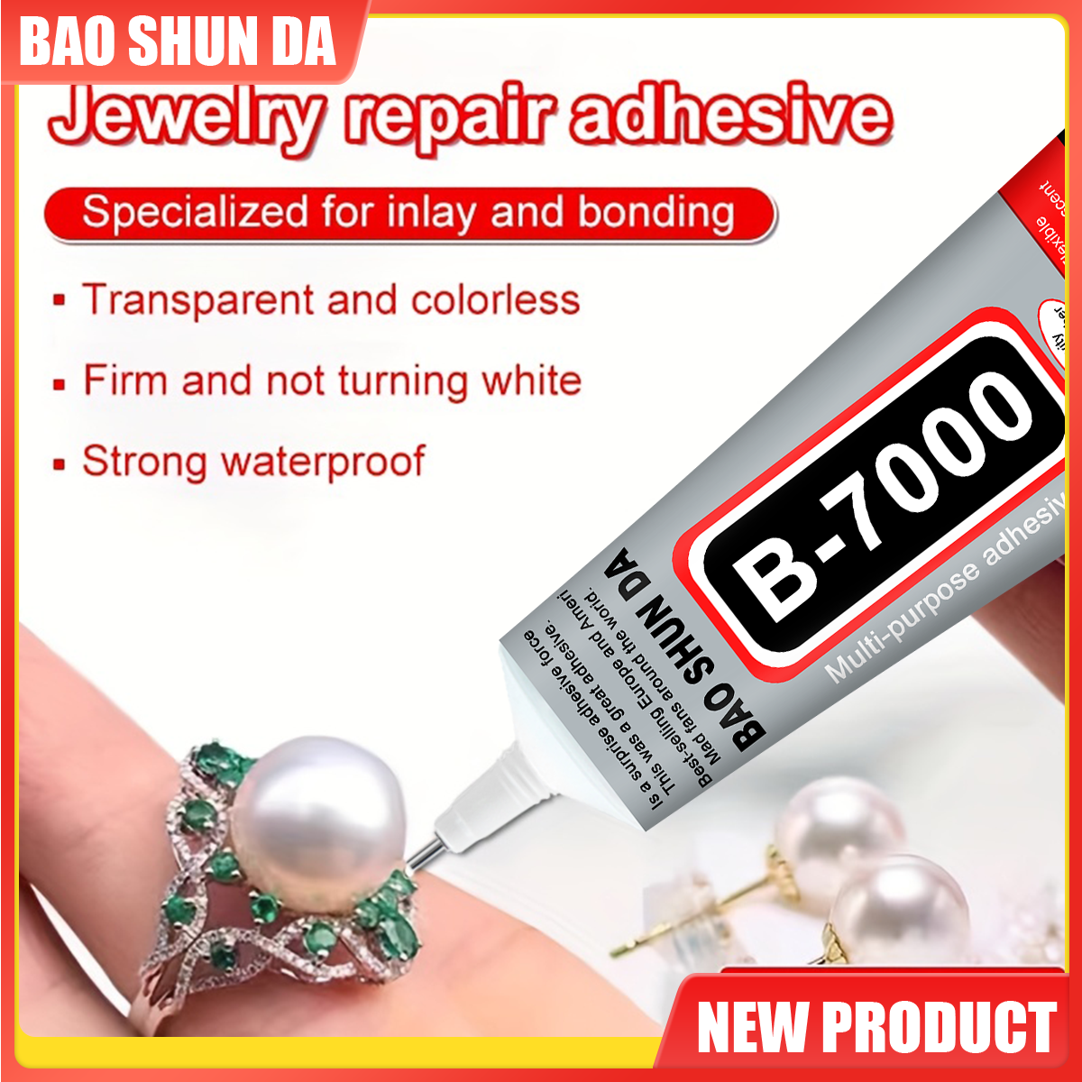 B7000 Clear Jewelry Craft DIY  - مراجعة Home Office Contact وسعره